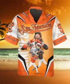 Legends San Francisco Giants Hawaiian Shirt, SF Giants Aloha Shirt, MLB Hawaiian Shirt