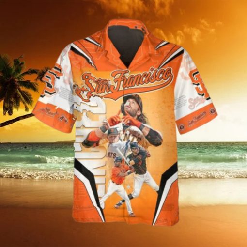 Legends San Francisco Giants Hawaiian Shirt, SF Giants Aloha Shirt, MLB Hawaiian Shirt