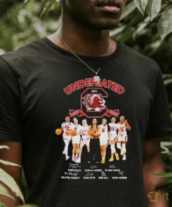 Legends South Carolina Gamecocks women’s perfect season signatures shirt