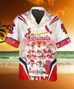 Legends St. Louis Cardinals Hawaiian Shirt, St. Louis Cardinals Aloha Shirt, MLB Hawaiian Shirt