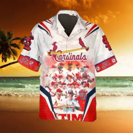 Legends St. Louis Cardinals Hawaiian Shirt, St. Louis Cardinals Aloha Shirt, MLB Hawaiian Shirt