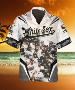 Legends White Sox Hawaiian Shirt, White Sox Aloha Shirt, MLB Hawaiian Shirt