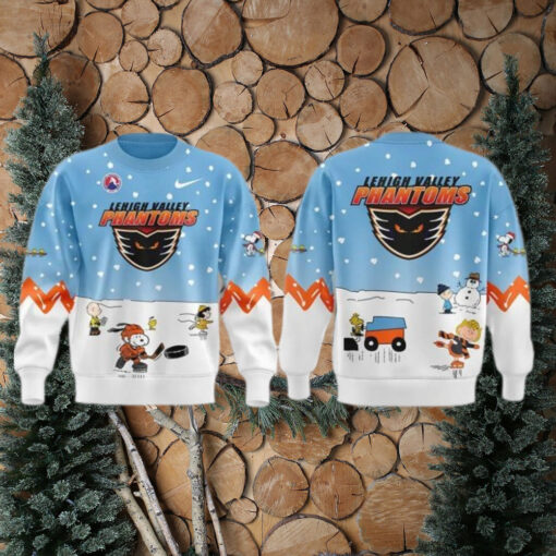 Lehigh Valley Phantoms x Peanuts & Snoopy Limited Edition Sweater