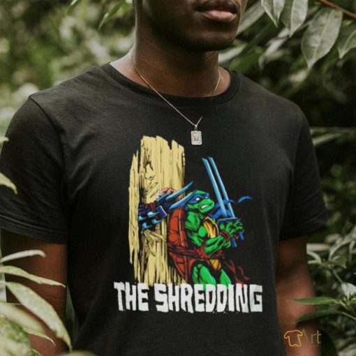 Leonardo and Shredder the shredding shirt