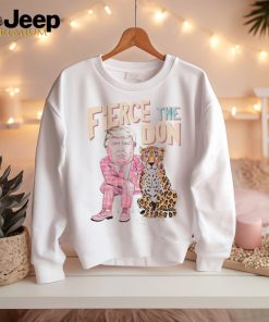 Leopard Caricature Donald Trump Fierce The Don shirt