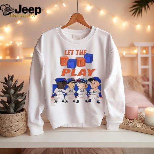 Let The Kids Play New York Mets Cartoon Shirt