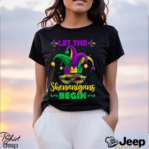 Let The Shenanigans Begin Mardi Gras 2024 Shirt