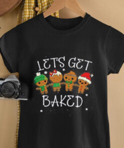 Lets Get Baked Cookie Weed Xmas Ugly Christmas shirt