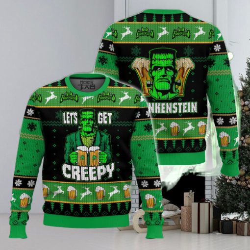 Let’s Get Creepy Frankenstein’s Monster Ugly Sweater