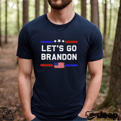Let’s Go Brandon Conservative Anti Liberal US Flag shirt