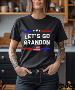 Brandon Shirt. Let's Go Brandon Conservative US Flag T-Shirt