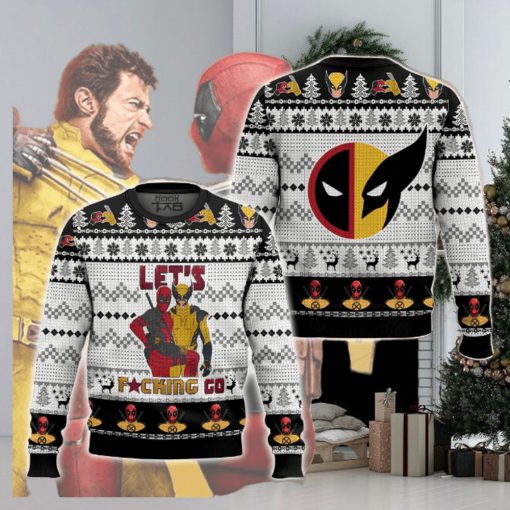 Let’s Go Deadpool Wolverine Ugly Sweater