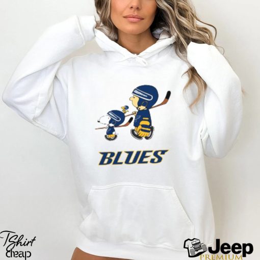 Let’s Play St. Louis Blues Ice Hockey Snoopy NHL Shirt