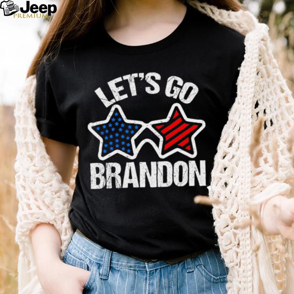 FASHIONISTE Let's Go Brandon Military Style Long Sleeve Shirt