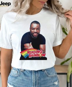 Levar Burton Rainbow shirt