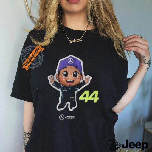 Lewis Hamilton Caricature Graphic T Shirts