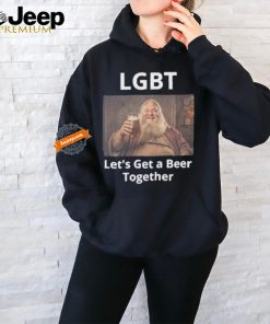 Lgbt Let’s Get A Beer Together Shirt