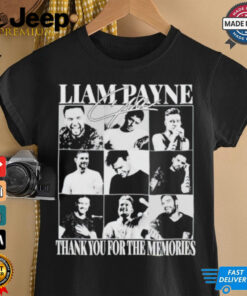 Liam Payne signature thank you for the memories shirt