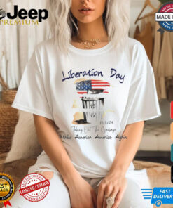 Liberation Day Taking Out The Garbage Make America America again shirt