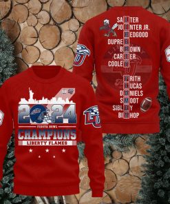 Liberty Flames 2024 Fiesta Bowl Champions Hoodie T Shirt