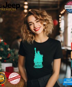 Liberty of Statue fat America shirt