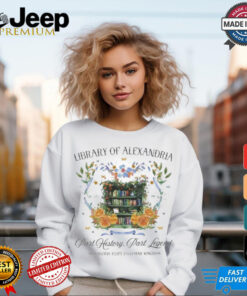 Library Of Alexandria Part History Past Legend Alexandria Egypt Ptolemaic Kingdom t shirt