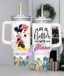 Life Is Better With Minnie Tumbler, Minnie Mouse 40oz Tumbler