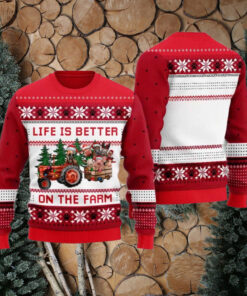 Life is Better on the Farm Ugly Sweater