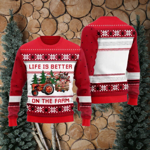 Life is Better on the Farm Ugly Sweater