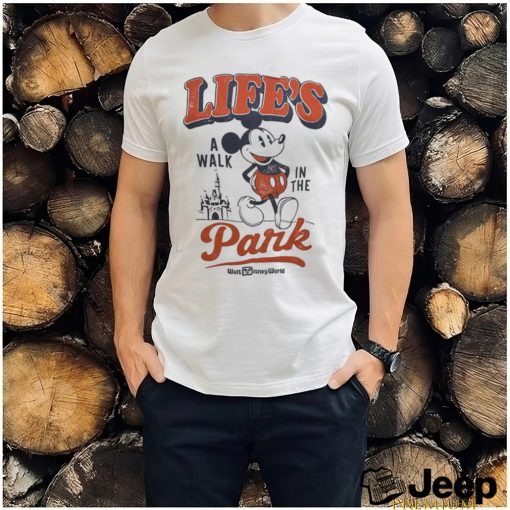 Life’s A Walk In The Park Mickey Mouse Walt Disney World Shirt