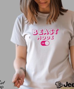 Light Pink Beast Mode T Shirt