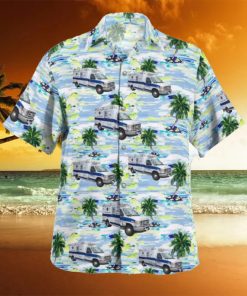 Lillington North Carolina Harnett County Emergency Services Hawaiian Shirt