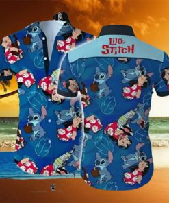 Lilo And Stitch Hawaiian Shirt Cartoon Gift For Beach Lovers