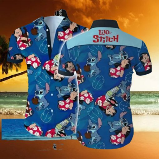 Lilo And Stitch Hawaiian Shirt Cartoon Gift For Beach Lovers