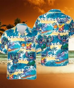 Lilo Stitch Beach Vacation Hawaiian Shirt Unique Gift