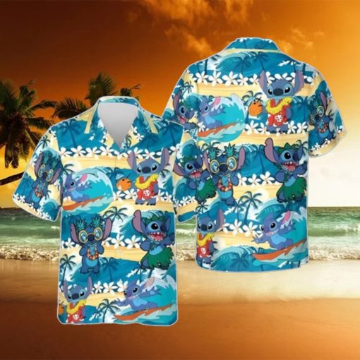 Lilo Stitch Beach Vacation Hawaiian Shirt Unique Gift