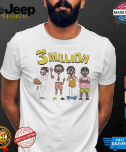 Limited 3 Million Subscribers Shirt