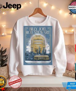 Limited Billy joel & rod stewart sep 13 2024 cleveland oh huntington bank field poster shirt