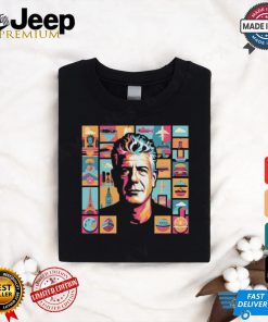 Limited Bourdain Collage Art Shirt