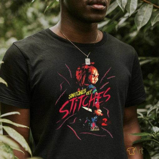 Limited Chucky Snitches Get Stitches Shirt