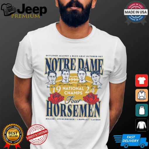 Limited Notre Dame 1924 Four Horsemen Shirt