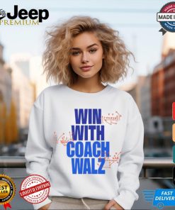 Limited Team Kamala Win With Coach Walz Funny Shirt