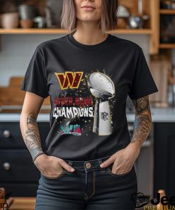 Limited Washington Commanders LVII 2023 Champions T Shirt