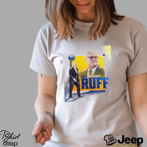 Lindy Ruff Head Coach Buffalo Sabres Vintage T Shirt