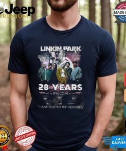 Linkin Park From Zero World Tour 28 Years 1996 2024 Thank You For The Memories T Shirt