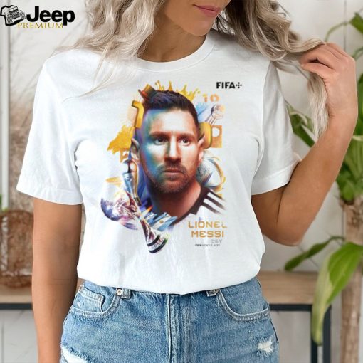 Lionel messI the best fifa men’s player shirt