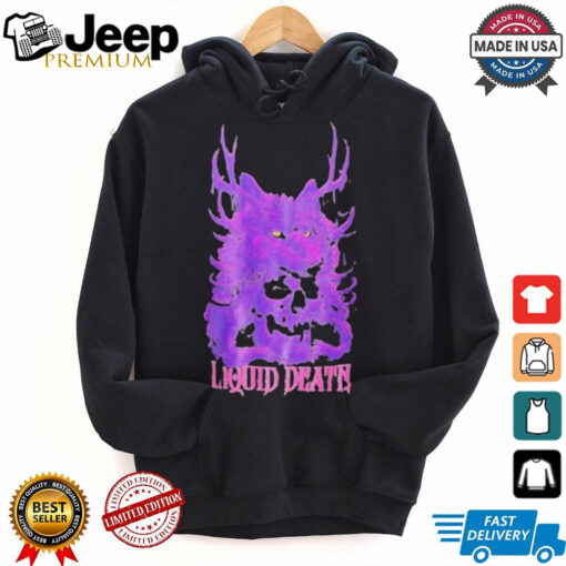 Liquid Death Death Wolf T shirt