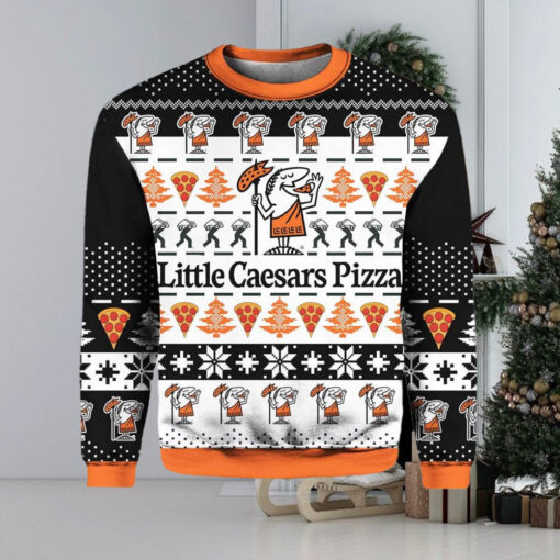 Little Caesars Pizza Ugly Christmas Sweater