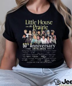 Little House On The Prairie 50th Anniversary 1974 2024 Memories T Shirt