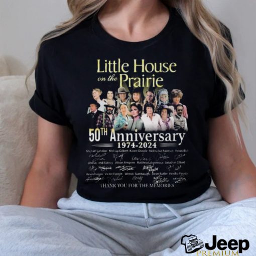 Little House On The Prairie 50th Anniversary 1974 2024 Memories T Shirt